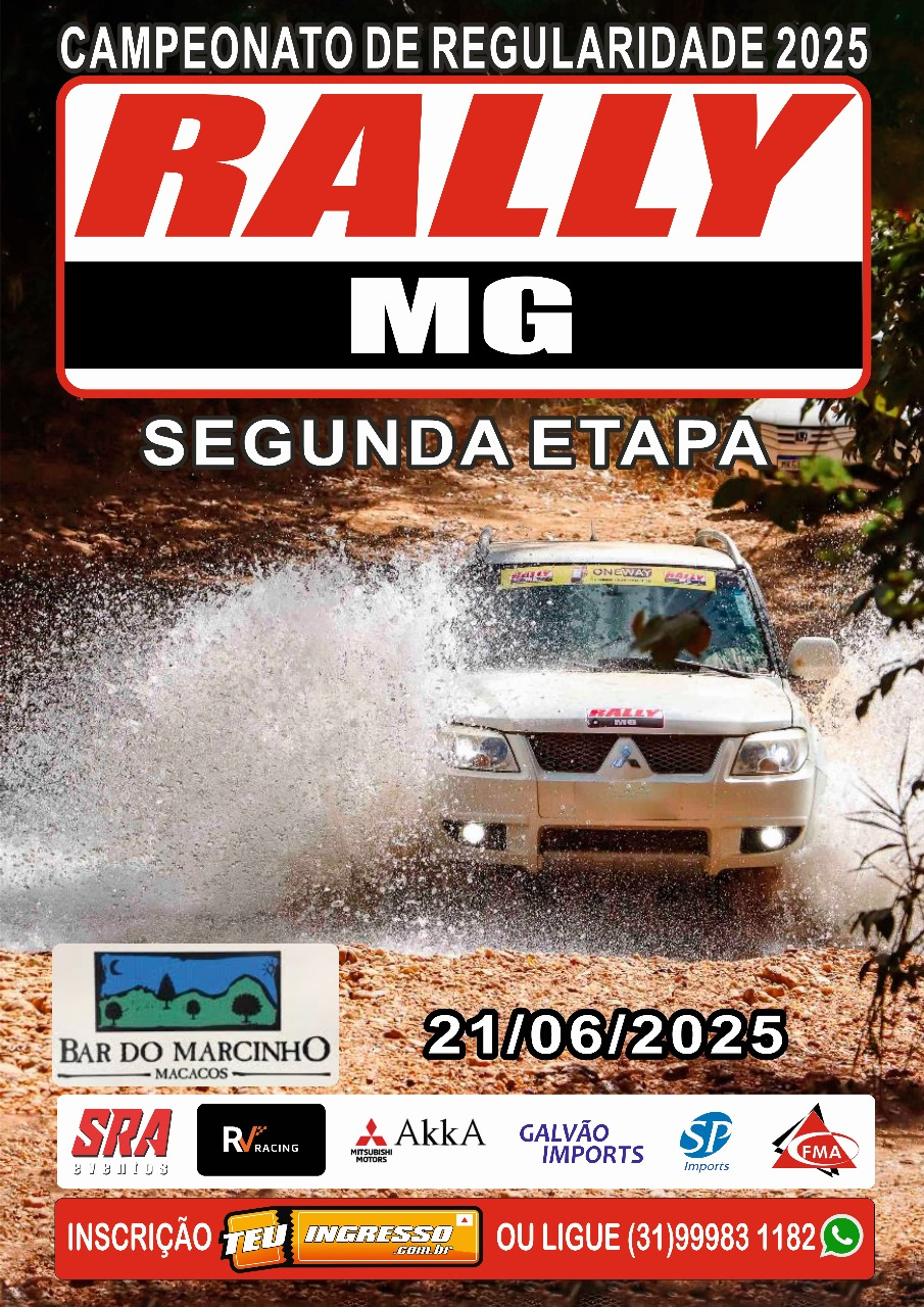 RALLY MG DE REGULARIDADE  2º ETAPA